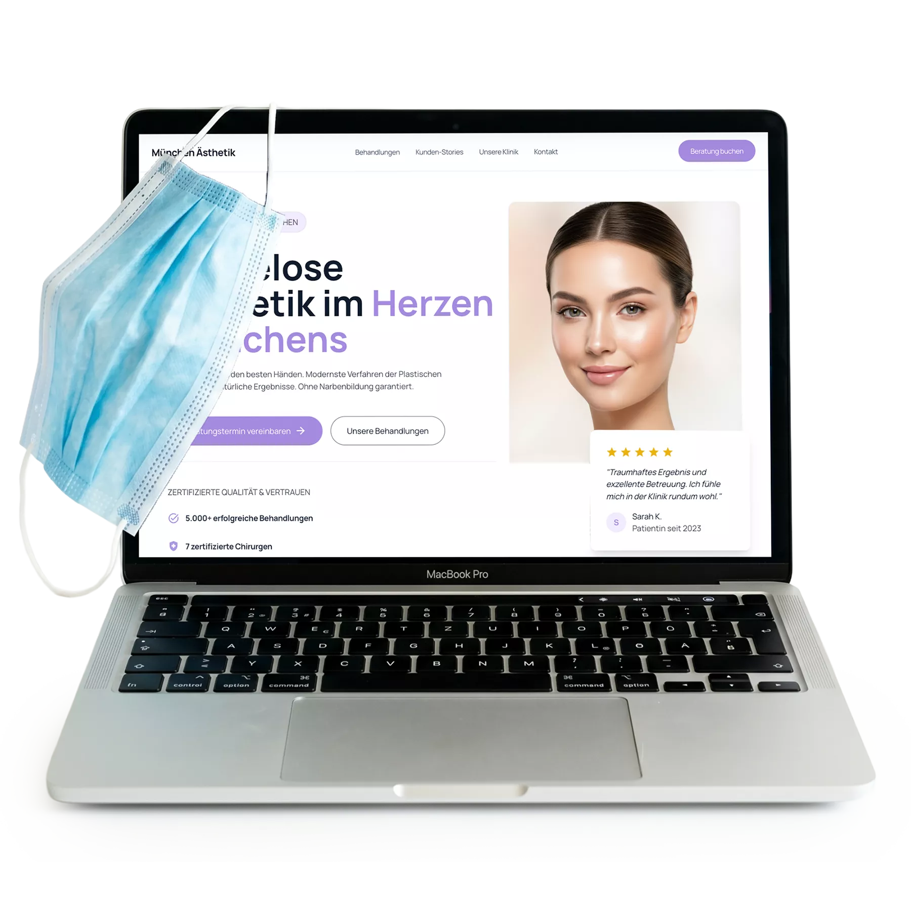 Website für Arztpraxis